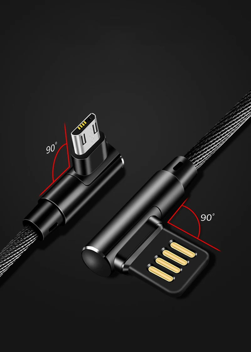 Дизайн для игр Micro usb Быстрый кабель для iPhone зарядный кабель Тип C док-станция адаптера для samsung для huawei android 3m