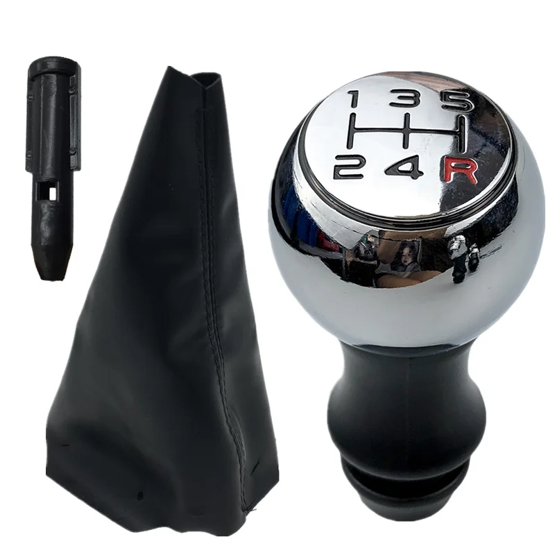 Gear Shift Knob Gaiter Boot Adapter Sleeve For Peugeot 206 207 307 308