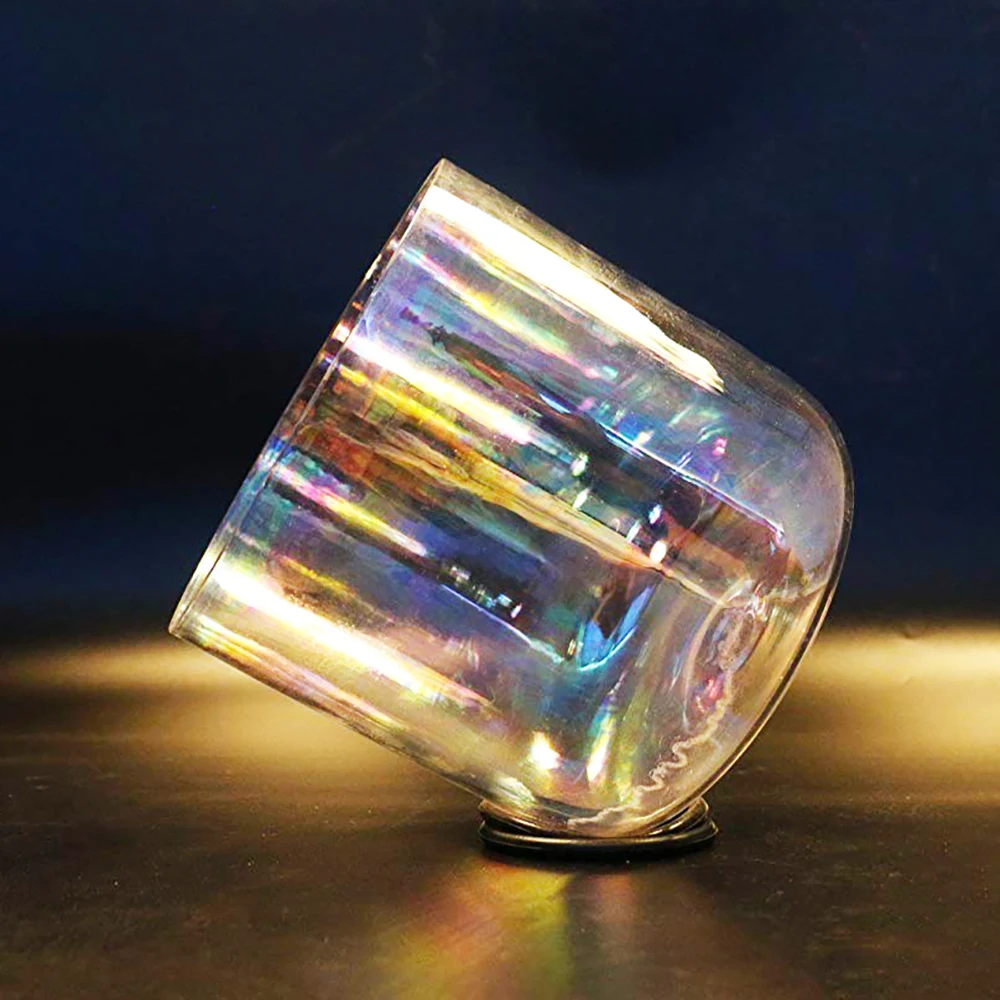 CVNC Singing Bowl 6" Clear Crystal Singing Bowl Healing