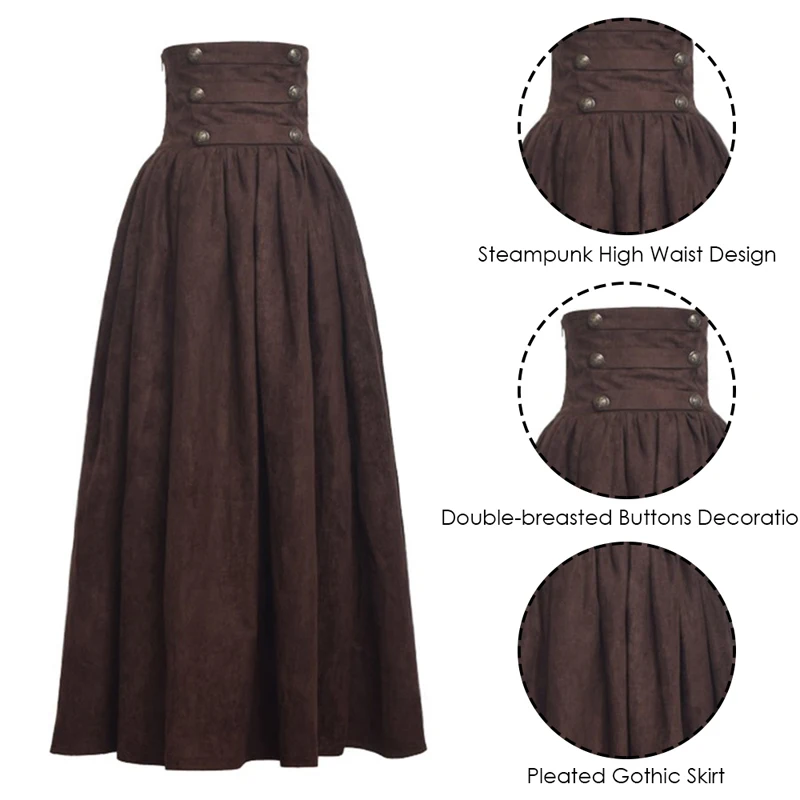 Женское длинное платье с завышенной талией ретро юбка осень зима женские юбки Повседневная Уличная Одежда модное однотонное платье размера плюс