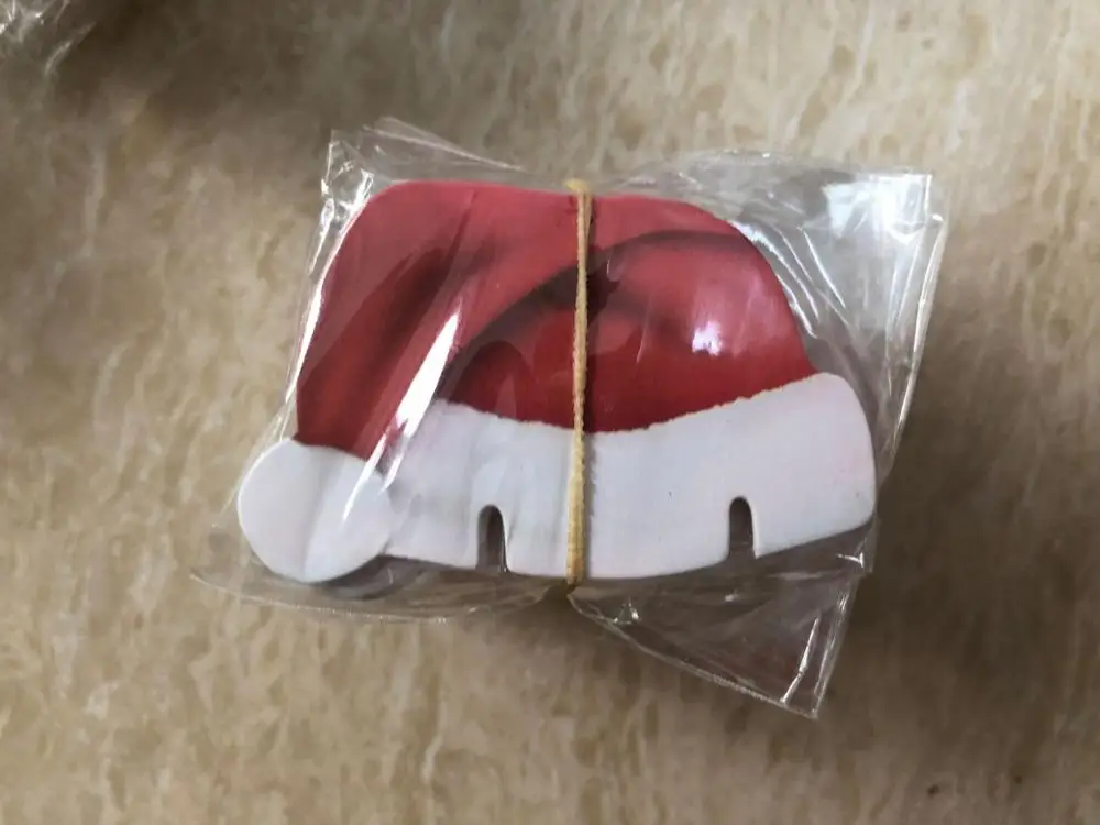 Xmas Hat Cup Card Рождественская крышка для бутылки с красным вином рождественское платье тканая сумка Чехлы для пивной бутылки подарок на год упаковка вечерние украшения для барного стола - Цвет: Xmas Hat Cup Card