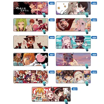 

Large 80x30cm Anime Mouse Pad Toilet-Bound Hanako-kun Gaming MousePad Gamer Locking Edge Otaku Laptop Desk Computer Mat
