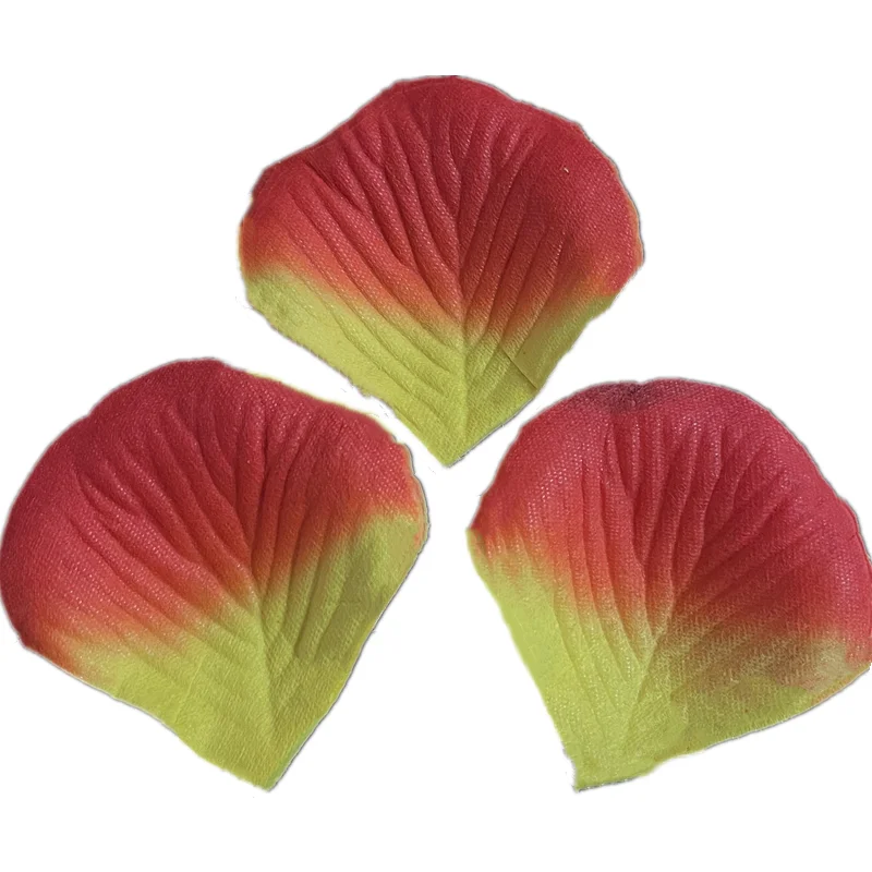 thumbnail image 1 of 1000/3000Ps 5*5CM Pétalos de rosa para decoración de fiesta de boda Flor de rosa artificial romántica para decoración de alfombra de pasarela de boda, 1 of 5