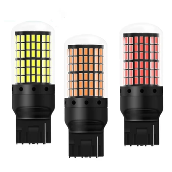 

1pcs T20 7440 W21W WY21W LED 3014 144smd CanBus Car LED Bulbs 12V Car Lights Turn Signal Brake Reverse Tail Lamp Auto 1200LM