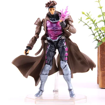 

Revoltech NO.012 X-Men Gambit Marvel Remy Etienne LeBeau Marvel Action Figure Hot Toy Gambit Figure PVC Collectible Model Toy