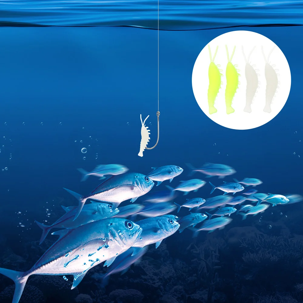 2 Bags of Simulated Fishing Baits Artificial Bait Fake Lures Bionic | Спорт и развлечения