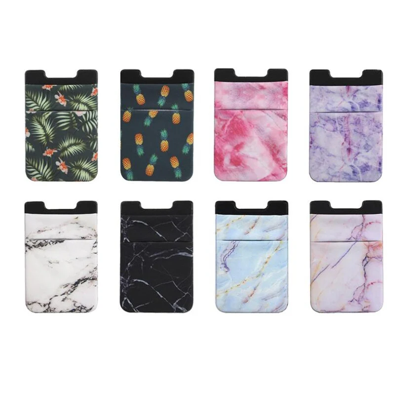 

1PCS Credit Card Holder Adhesive Sticker Back Cover Card Holder Women Men Phone ID Holder Purse Wallet Pouch Case Bags Pocket