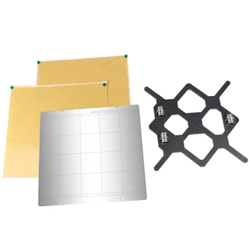 

3D Printer MK52 Heatbed Steel Plate PEI Y Axis Support Plate Kit for Prusa I3 Mk3