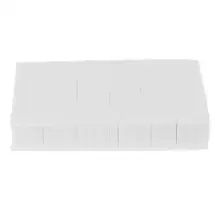 48 шт./лот, треугольная форма, губка для макияжа, сухая, влажная, двойного назначения, косметическая пуховка для смешивания, губка для краски, инструмент для макияжа