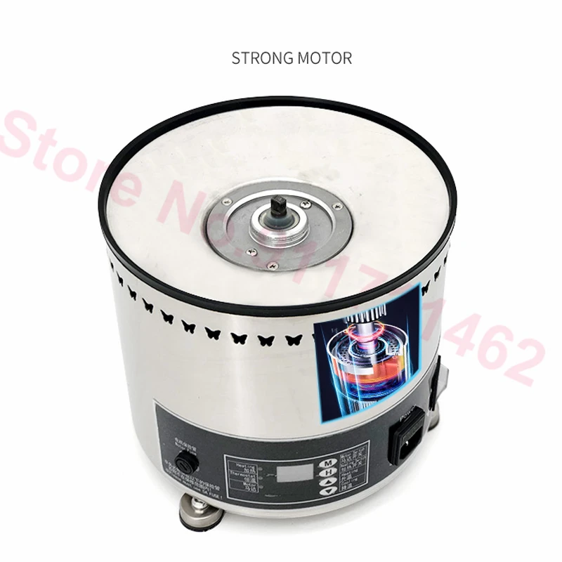 4 Tiers Chocolate Fountain Creative Stainless Steel Chocolate Waterfall Machine Melting Warming