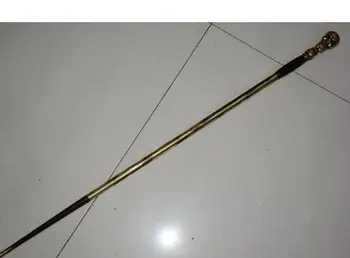 

copper Cane walking stick copper skulls best collection adornment old man Good Lucky copper cane walking stick exquisite designs