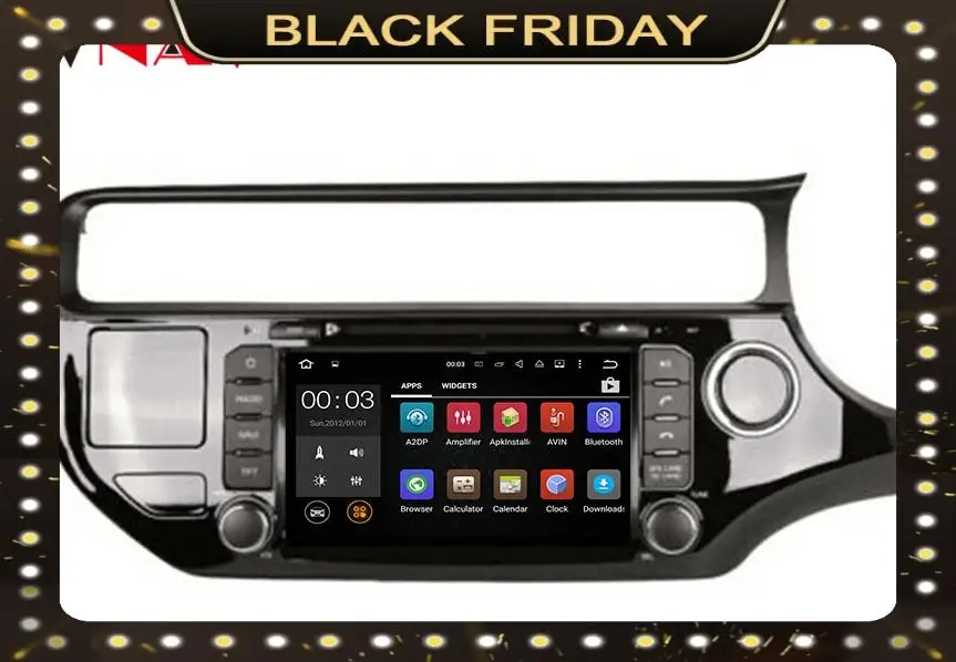 

Octa Core 2 Din Stereo Android 10 Car Radio for KIA RIO 2015 2016 Right Hand Drive GPS Navigation CD DVD Player FM