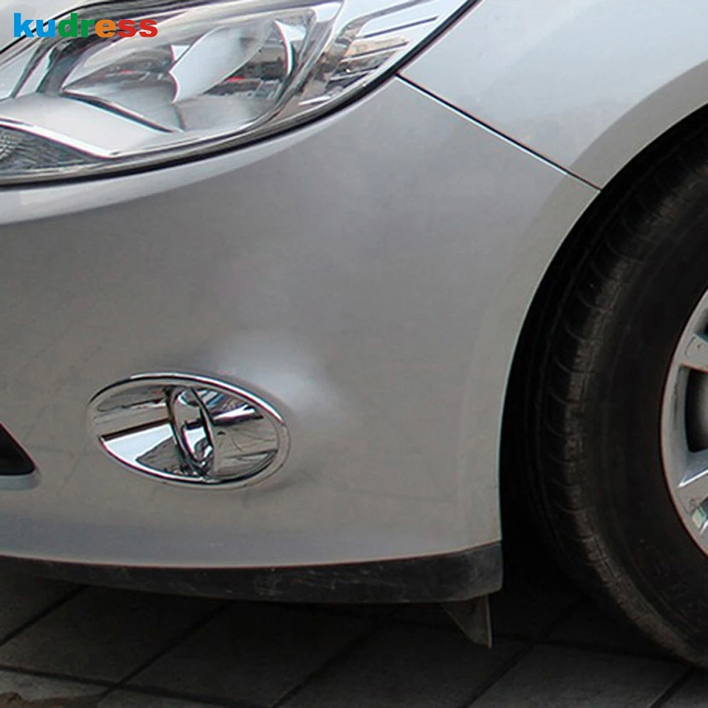Автостайлинг автозапчасти аксессуары для Ford Focus 3 2012 2013 Хром ABS Внешний Передний