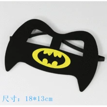 Хэллоуин детская маска глаз патч мультфильм фетровая тыква маска летучей мыши глаз патч детский мяч реквизит