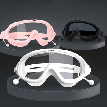

Professional Adult Anti-fog UV Protection Swim Eyewear Men Women Swimming Goggles Waterproof Adjustable Silicone Swim Glasses