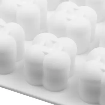 

2020 New 15 Cavity Cloud Cake Mold Silicone Mousse Moulds Square Bubble Molds for Baking