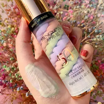 

Makeup Primer Moisturizing Oil-control Cover Blemishes Cream Isolation Skin Color Even D9J0