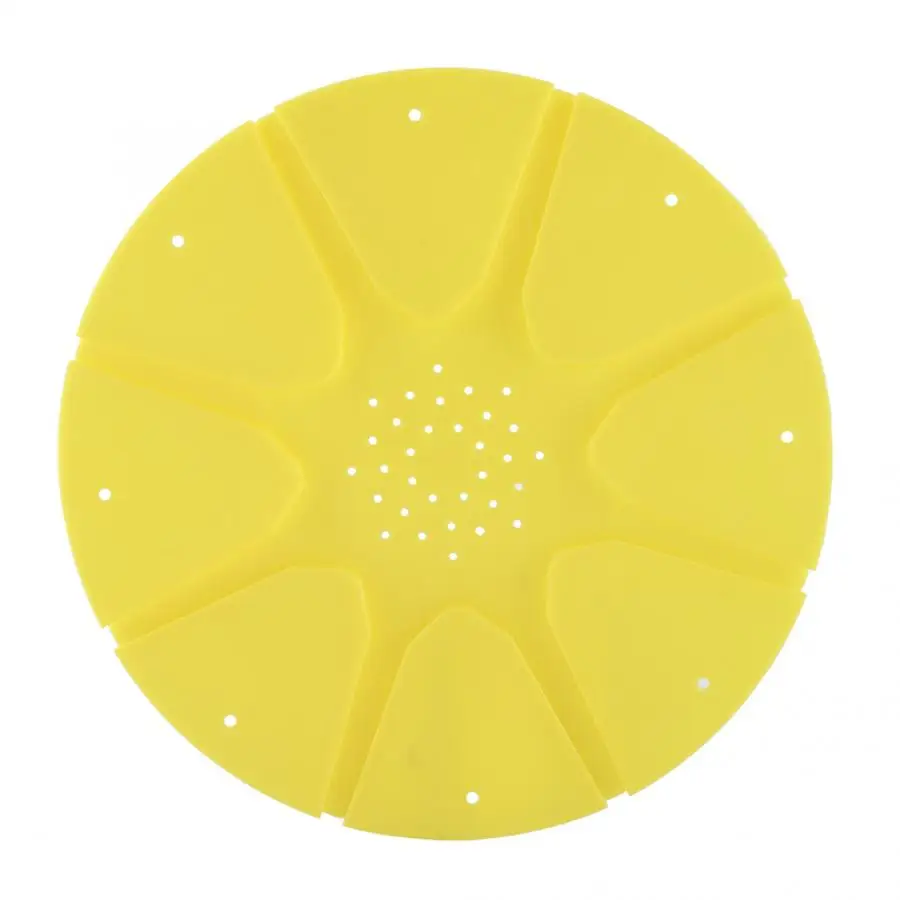 Инструмент пчеловода медное покрытие пластиковая рамка пчелы желтый диск Пчеловодство анти-Эвакуационное оборудование Инструмент Электроинструмент пчела