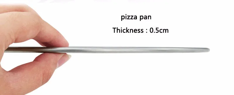 nonstick aluminum baking tools pizza pan (7)