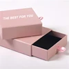 Customized Private Label Blond Braid Weave Hair Extension Gift Packaging Drawer Brown Kraft Paper Box With Window For Wig 4