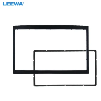 

LEEWA Car Refitting Stereo DVD Frame Fascia Dash Panel Installation Kits For Peugeot 307 2DIN Radio Stereo Mounting