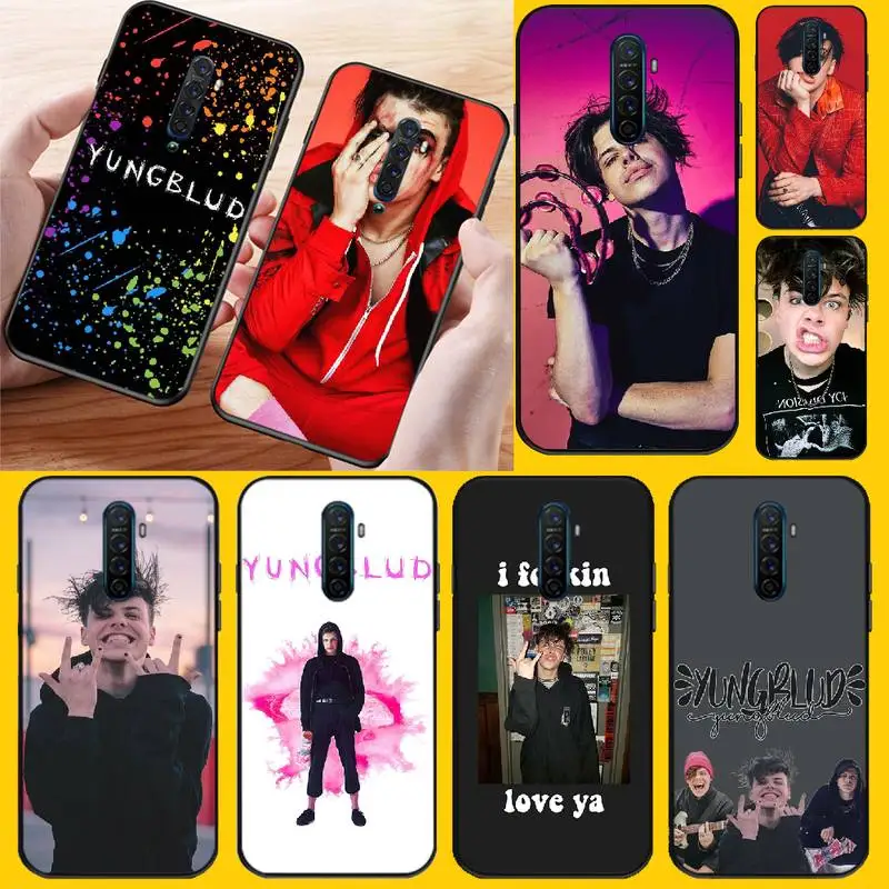 NBDRUICAI Yungblud черный ТПУ мягкий резиновый чехол для телефона OPPO Reno2 Z R15 pro R17 R11 R9S Plus R9 |