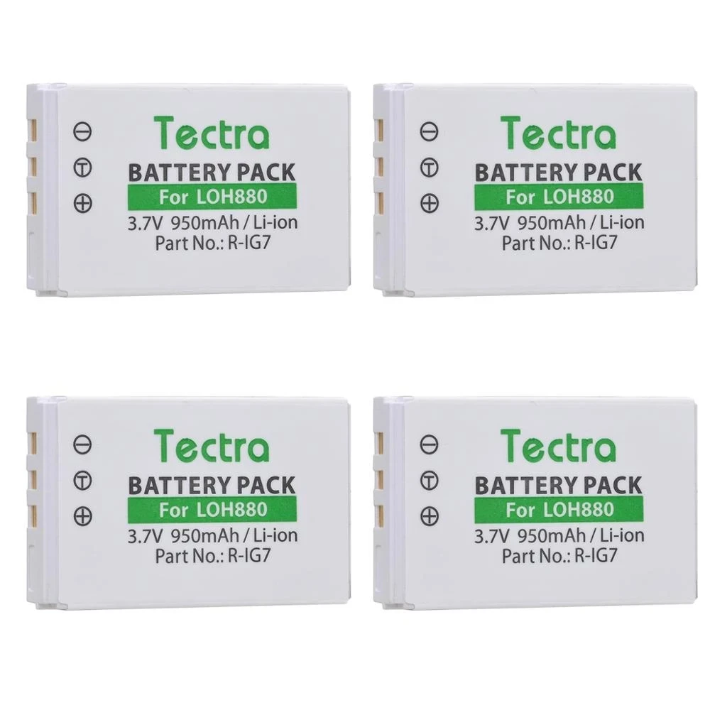 Batteria Telecomando Tectra R-Ig7 Rig7 Timber880 Compatibile Per Logitech Harmony One,900,720,850,880,885,890 Pro,H880