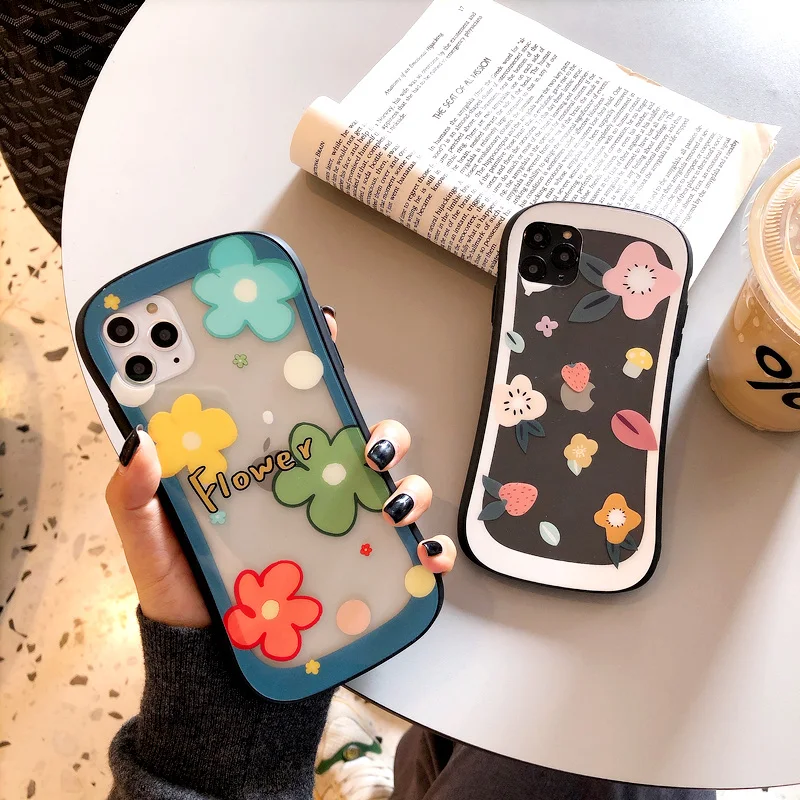 Чехол для телефона GlamPhoneCase с милым маленьким цветком для iPhone11Pro/Max X XS Max XR, Жесткий Чехол для iPhone11 7 8 6 6s Plus