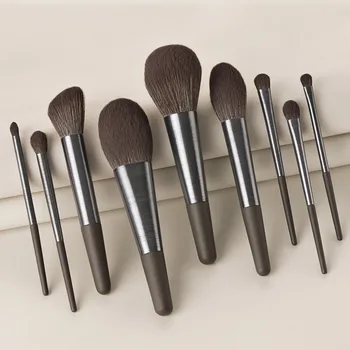 

9-Piece Makeup Brush Sikou Nianhua Set Makeup Tools Eye Shadow Brush Bulk Brush
