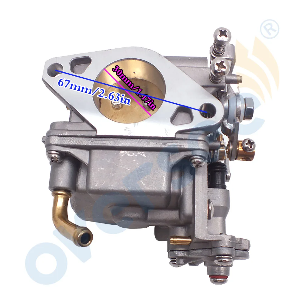 US $142.00 3BJ031000 Carburetor For Tohatsu Outboard Motor 4 Stroke MFS 20HP Engine 3BJ03100 3BJ031000