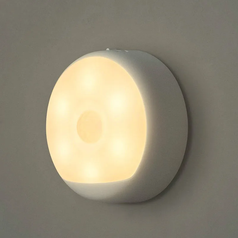 mijia xiaomi оригинальная mini светильник настенный PIR датчик движения и USB лампа