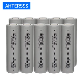

10pcs 3.7v lithium 18650 18650-34T 3400mAh rechargeable battery