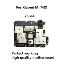 256GB разблокированная материнская плата с микросхемами гибкий кабель для Xiaomi mi X