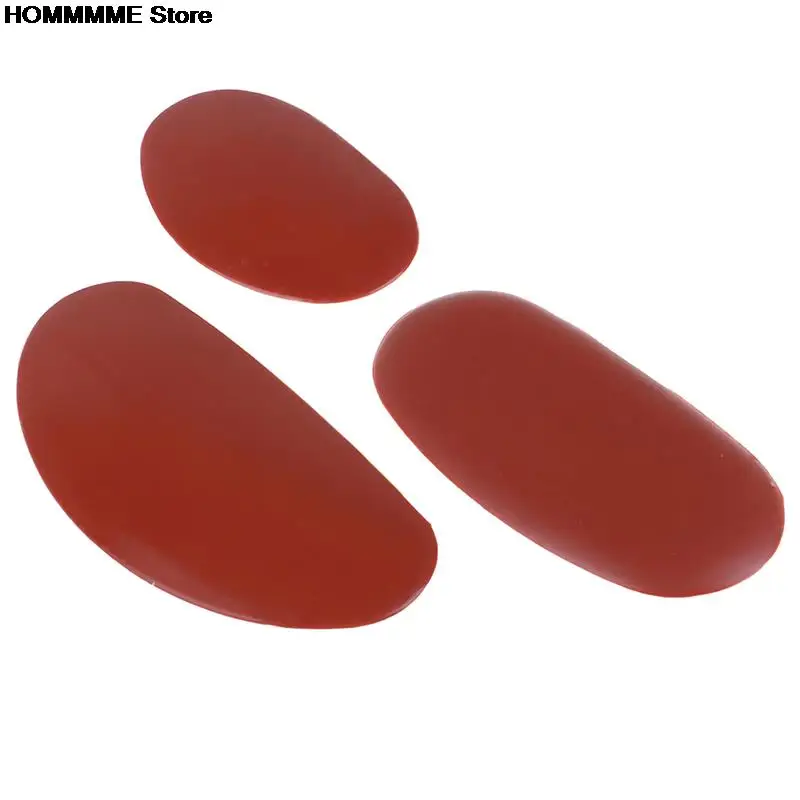 3Pcs/set Very Soft Hand-made Sculpture Ceramic Clay Artist Auxiliary Art Special Tools Red Pottery and Clay Artist, Red