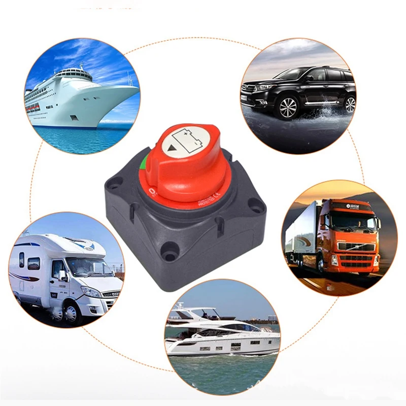 12 V/24 V автомобиль морской Батарея аккумулятор разъединение изолятора 2 позиционный переключатель для трейлер для яхты RV 1000A Мощность защиты