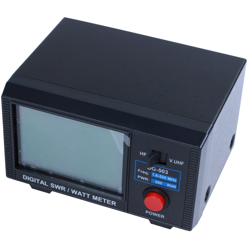 

DG-503 LCD Digital SWR Power Standing Wave Ratio 1.6-60 MHz / 125-525 MHz 200W Two Way Wireless Walkie-talkie