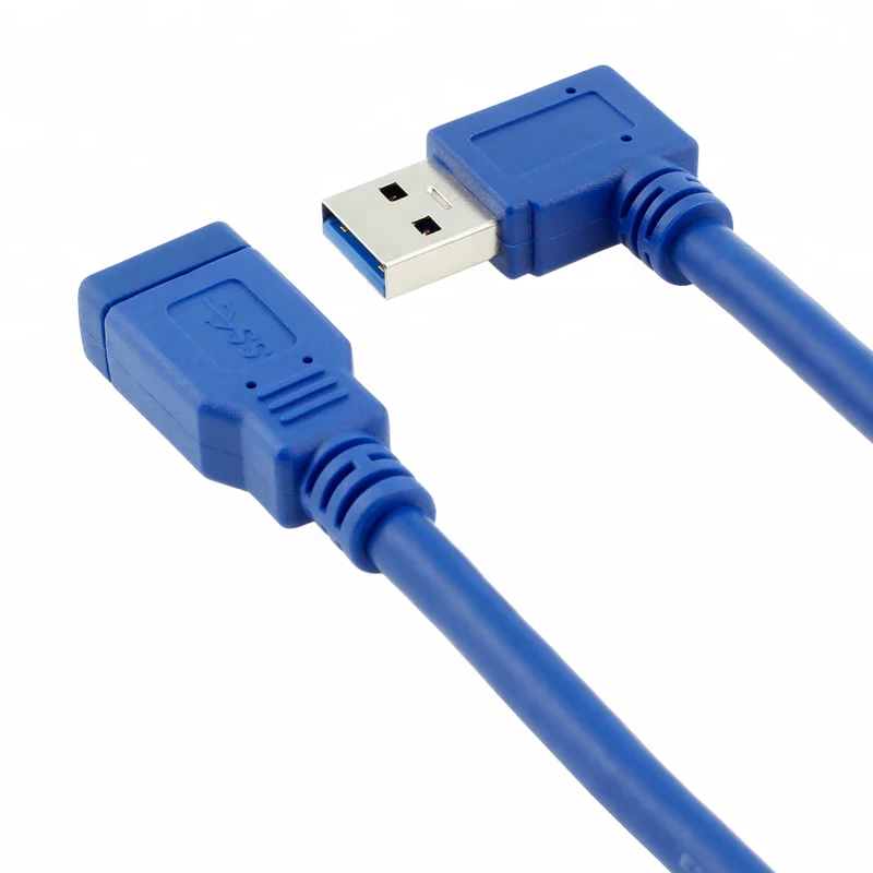 3 шт. SuperSpeed USB 3,0 Прямоугольный кабель для передачи данных для мужчин и женщин USB 3,0 AM-AF