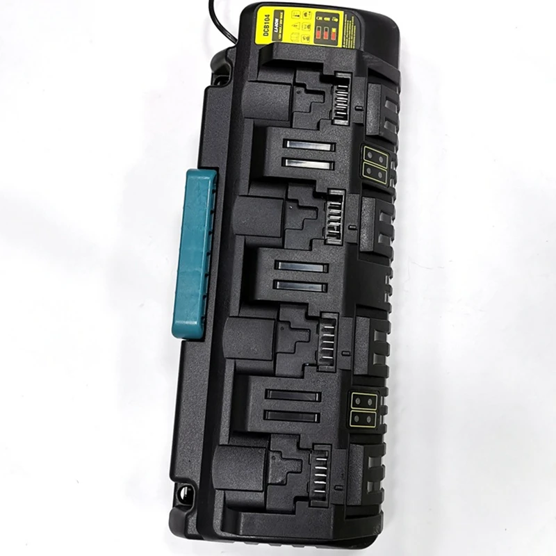 Для dewalt 14,4 V 18V литий-ионный аккумулятор быстрое зарядное устройство оптимальной 4-Порты и разъёмы 3A зарядный ток никель-металл-запасное зарядное устройство