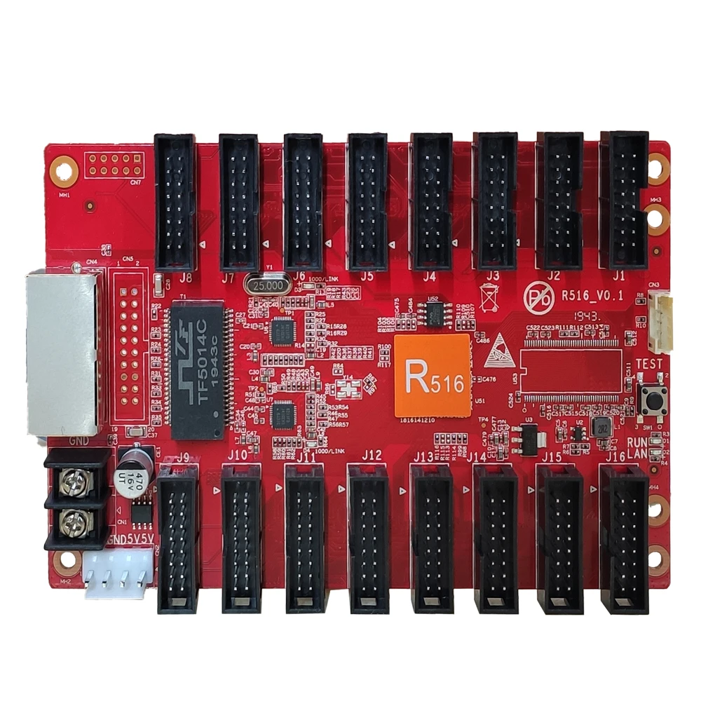 Плата управления светодиодным дисплеем HuiDu HD R508 R512 R516 R612 полноцветная