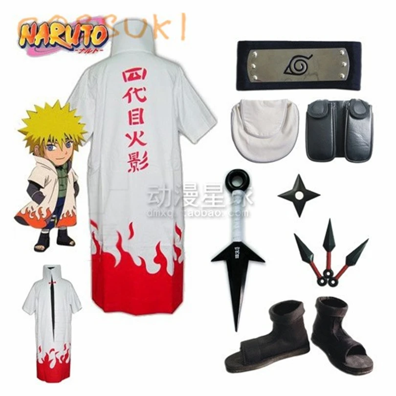 В наличии! Костюм для косплея Minato от Naruto Namikaze идеально подходит вас!|costume suits|minato