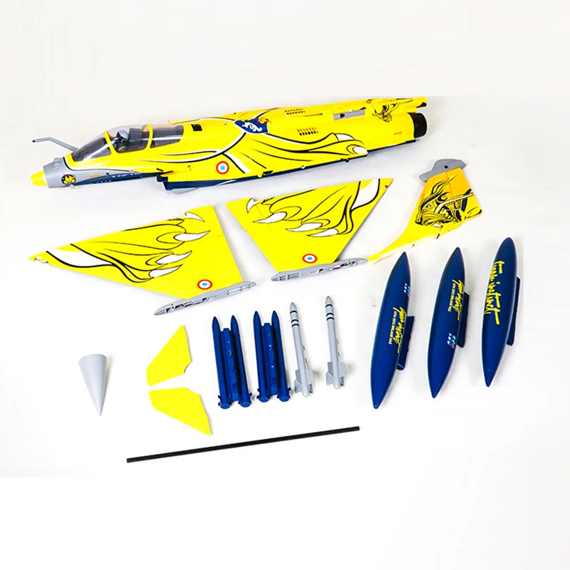 Fms-ラジコン飛行機,80mm edf jet dassault rafale avionモデル,fmsdr