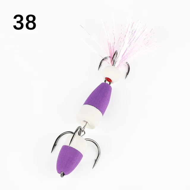 W.P.E New Fishing Lure 1pcs M Swim Bait Soft Lure High Density Foam Lure Fishing Tackle Multicolor Bass Artificial Lure Wobblers 38