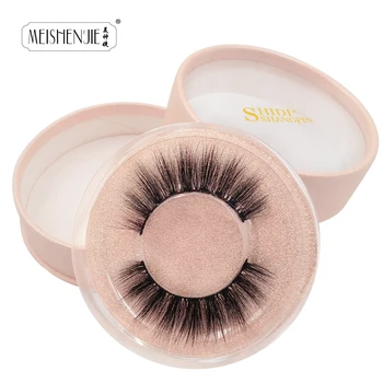 

SHIDISHANGPIN 1 box 3d mink lashes hand made makeup false eyelash natural long eyelashes makeup full strip lashes faux cils #745