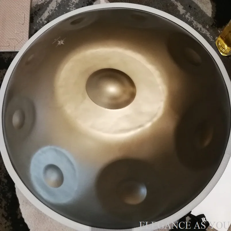 Лечение нитрированием ручная работа индивидуальные весы HandPan профессиональная уличная игра практика handpan барабан ручной работы для начинающих барабан