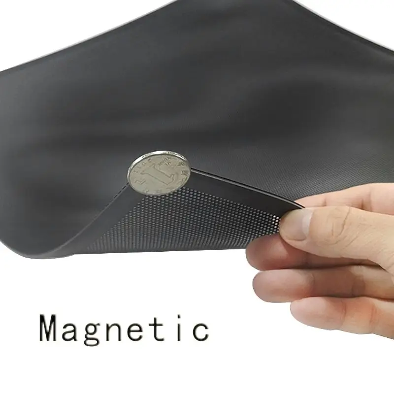 

12x24CM Magnetic Dust Filter Dustproof PVC Mesh Net Cover Guard for Home Chassis PC Computer Case Cooling Fan Accessories