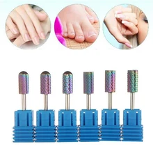 Pro 3/3" твердосплавные сверла для ногтей для акриловых ногтей сверло прибор для удаления кутикулы маникюр вольфрам