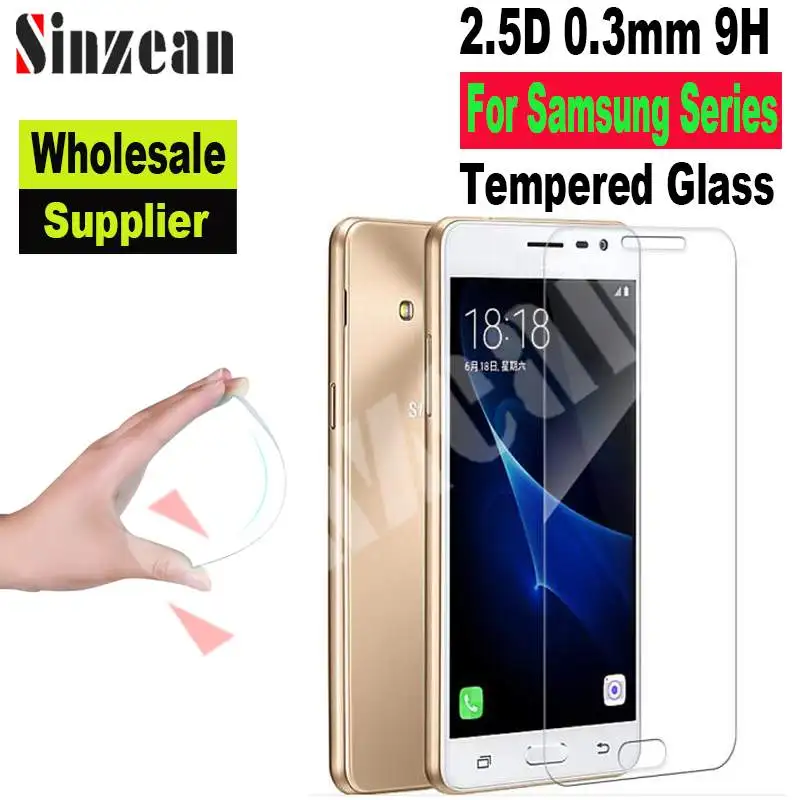Sinzean 50 шт. для Samsung A01/A11/A21/A31/A41/A51/A61/A71 5G/A81/A91/A7E 2.5D прозрачное закаленное стекло Sscreen