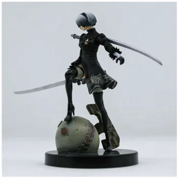 

Anime Toy Chinese Verion NieR Automata 2B PVC Figure 2 Weapon PVC Figure Model