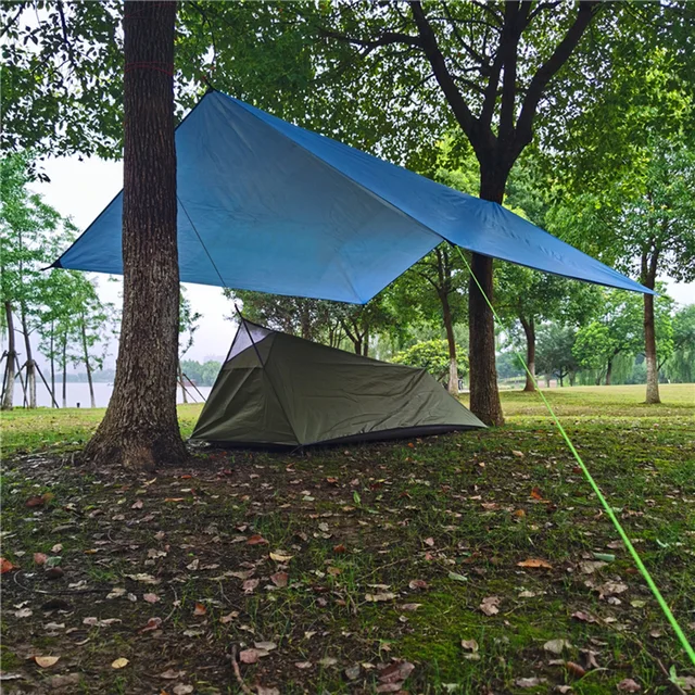 Ultra Könnyű Sátor Hátizsákos Kültéri Kemping Hálózsák Egyedülálló Személy Bivvy Bagát - Image 5