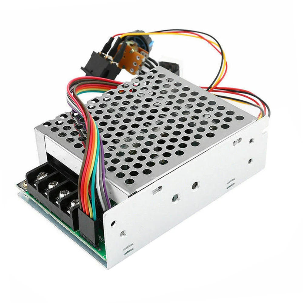 DC10 55V 12V 24V 36V 60A PWM контроллер скорости двигателя CW CCW Реверсивный переключатель
